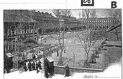 Ville de BELFORT Carte postale ancienne Ville de BELFORT Carte postale ancienne